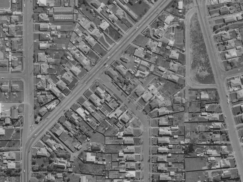 52A Pannell Avenue from the air, 1970-1974