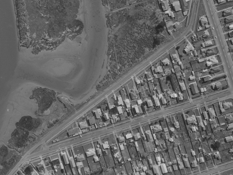 21 Kibblewhite Street from the air, 1970-1974