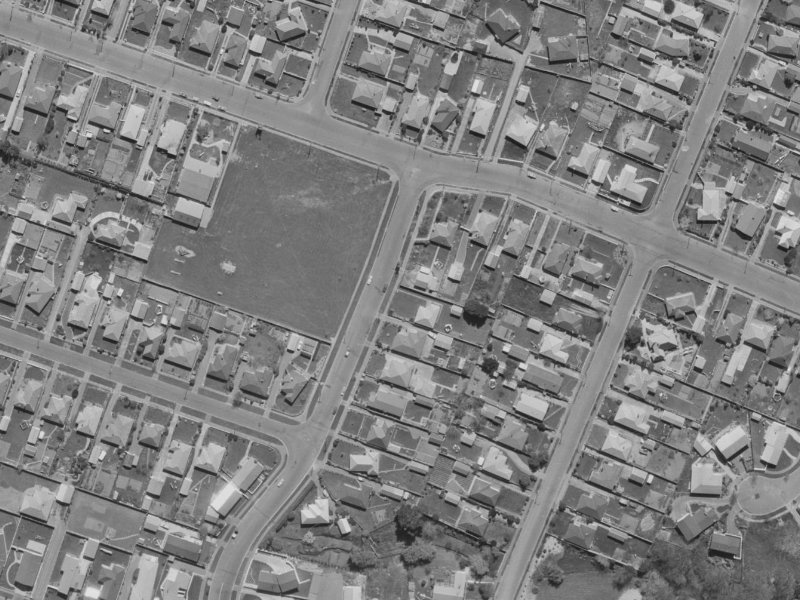 88 Nortons Road from the air, 1970-1974