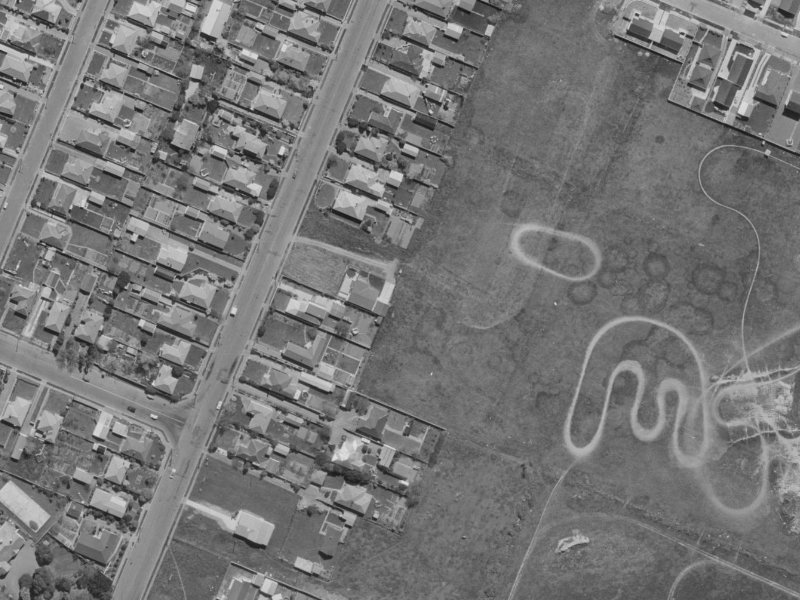31 Montclare Avenue from the air, 1970-1974