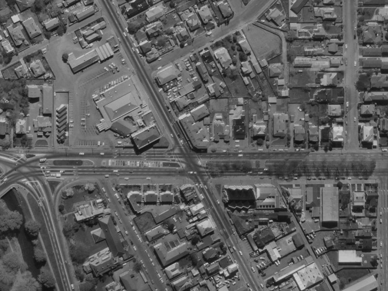 19/2 Papanui Road from the air, 1970-1974