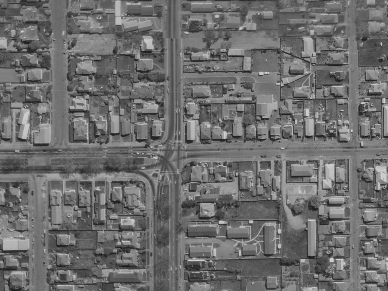 1 London Street from the air, 1970-1974