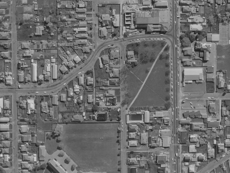 39 Pavitt Street from the air, 1970-1974
