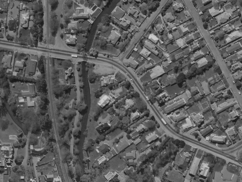 55 Fendalton Road from the air, 1970-1974
