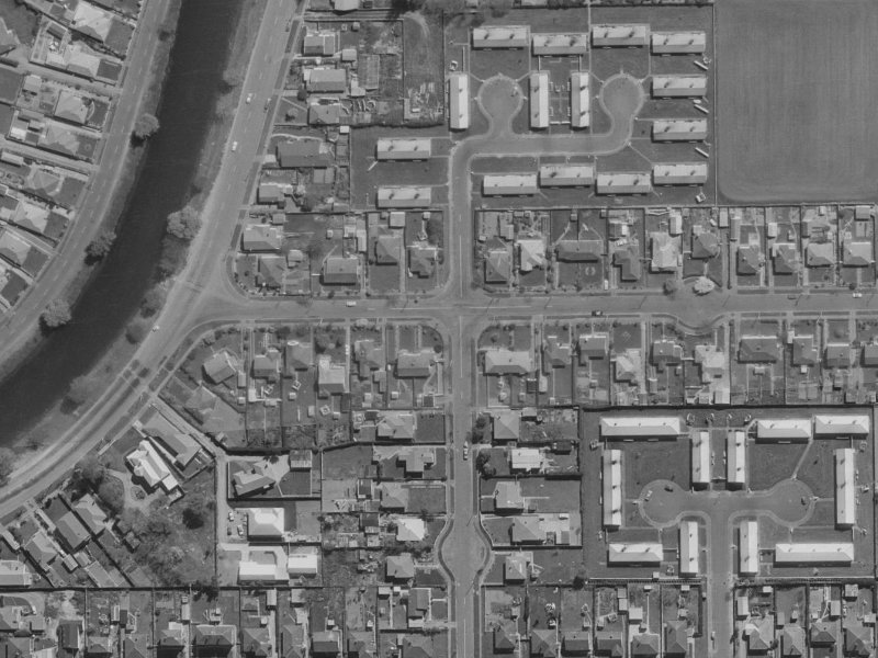16 Torlesse Street from the air, 1970-1974