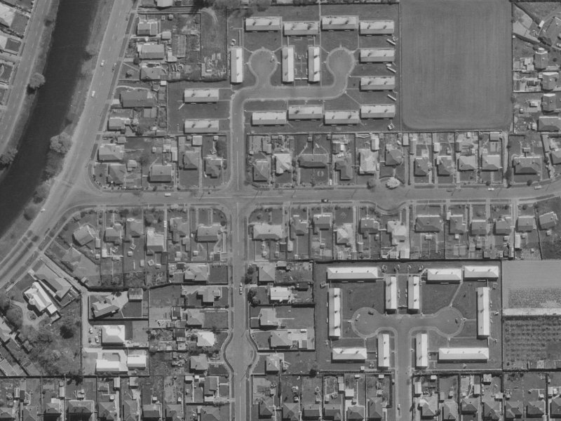 20 Torlesse Street from the air, 1970-1974
