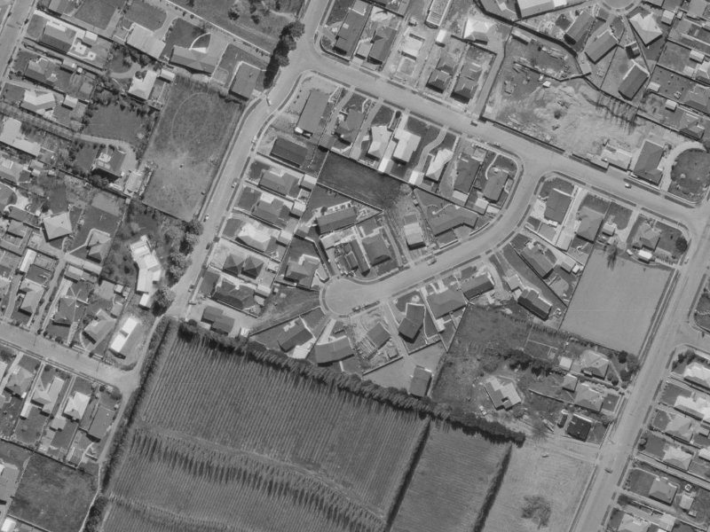 14 Lombard Place from the air, 1970-1974