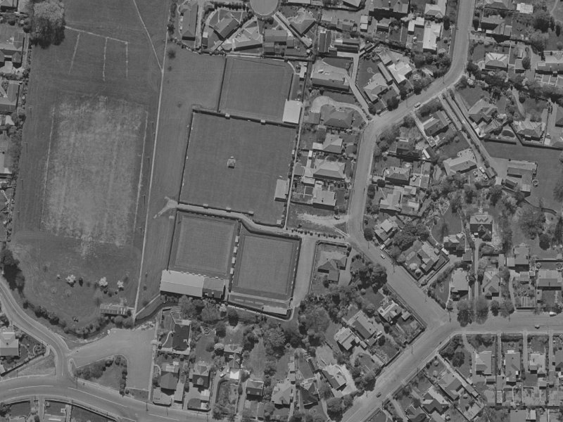 24A Makora Street from the air, 1970-1974