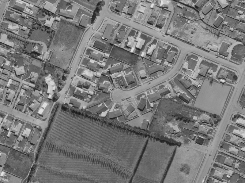 Lombard Place from the air, 1970-1974