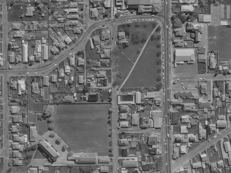 31 Pavitt Street from the air, 1970-1974