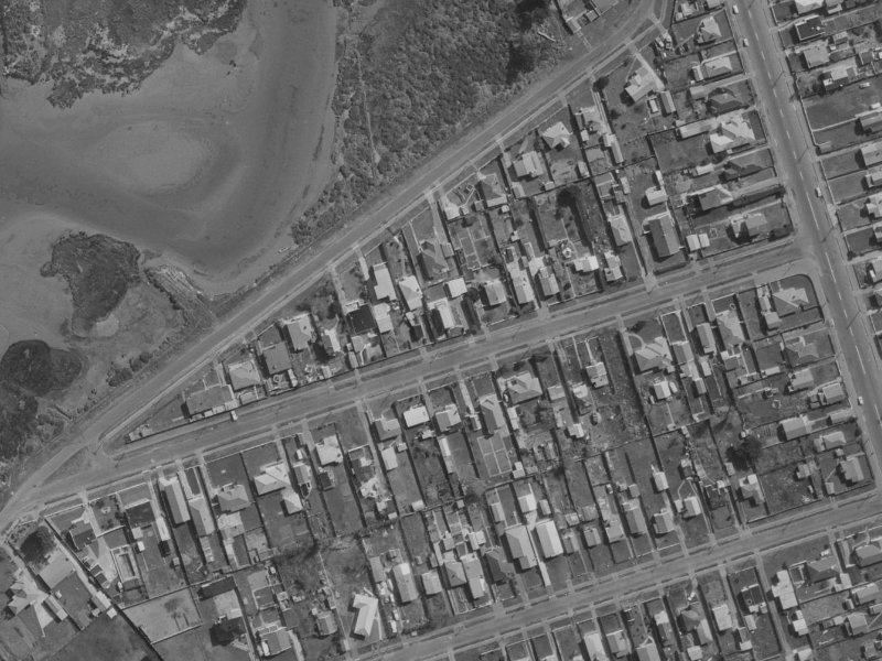 20 Falcon Street from the air, 1970-1974