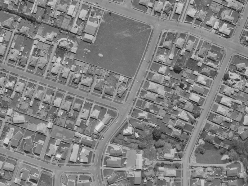 2 Bevington Street from the air, 1970-1974
