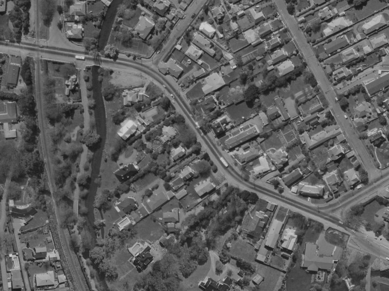 49 Fendalton Road from the air, 1970-1974