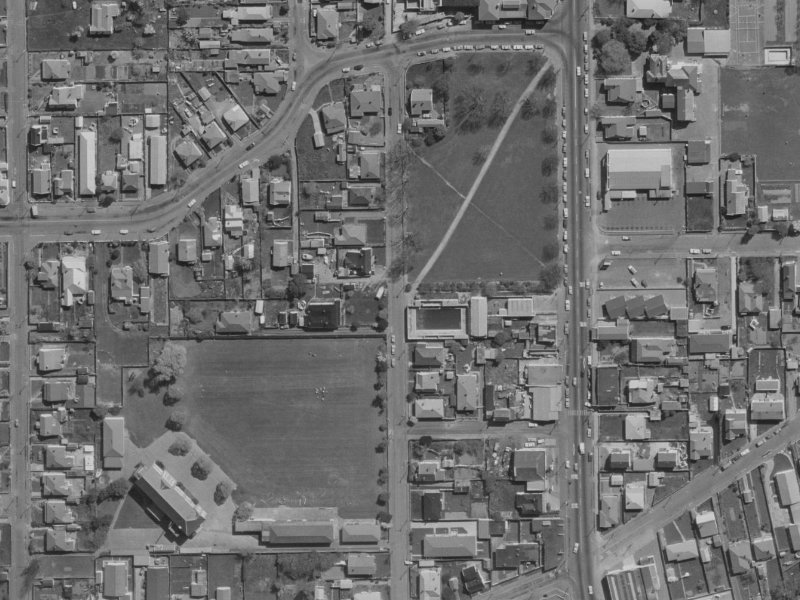 27 Pavitt Street from the air, 1970-1974