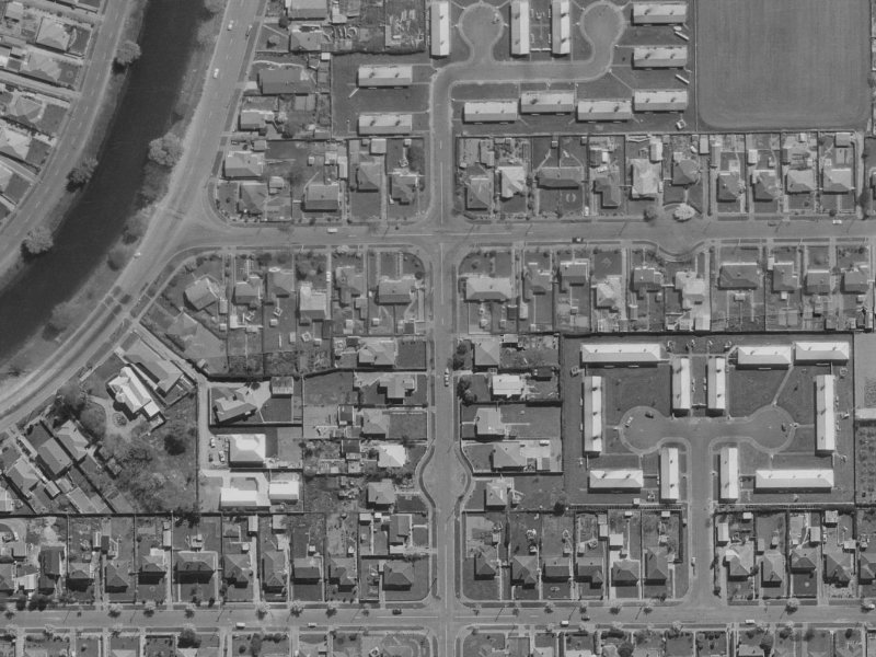 41 Holland Street from the air, 1970-1974