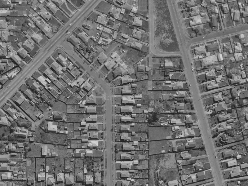 42 Pannell Avenue from the air, 1970-1974