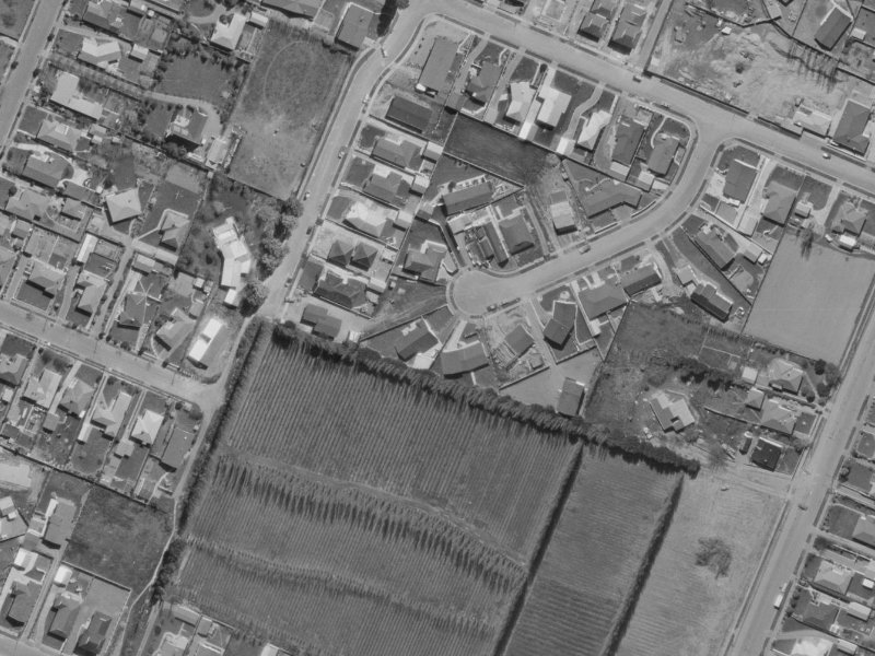 19 Lombard Place from the air, 1970-1974