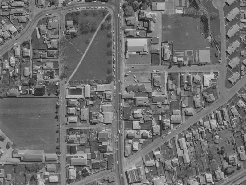 274 Stanmore Road from the air, 1970-1974