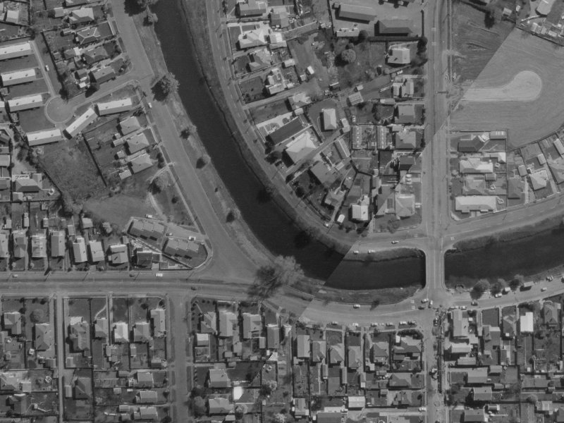 5 Dallington Terrace from the air, 1970-1974