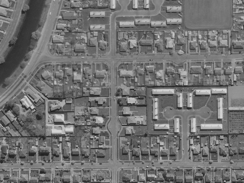 34 Holland Street from the air, 1970-1974