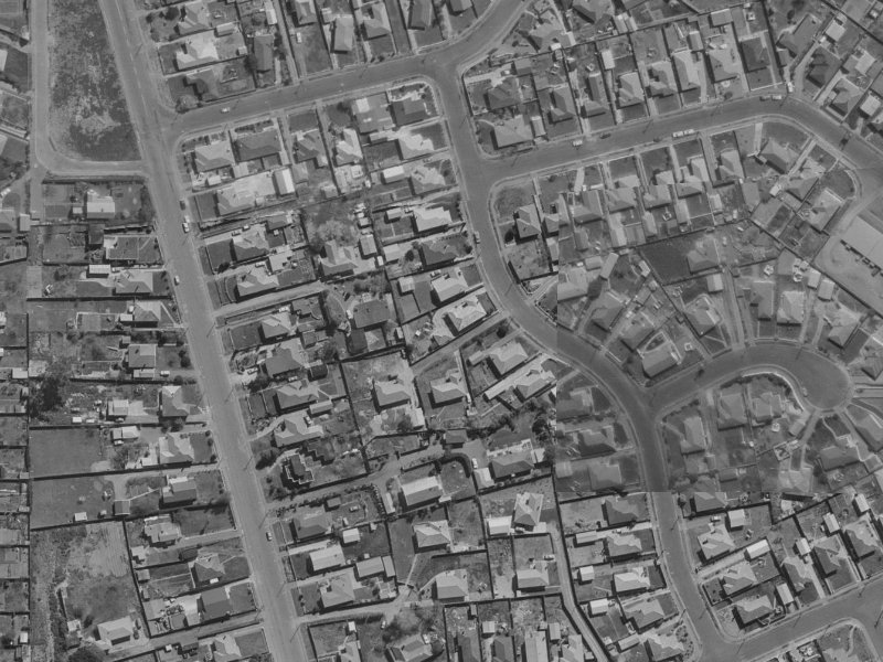 29 Niagara Street from the air, 1970-1974