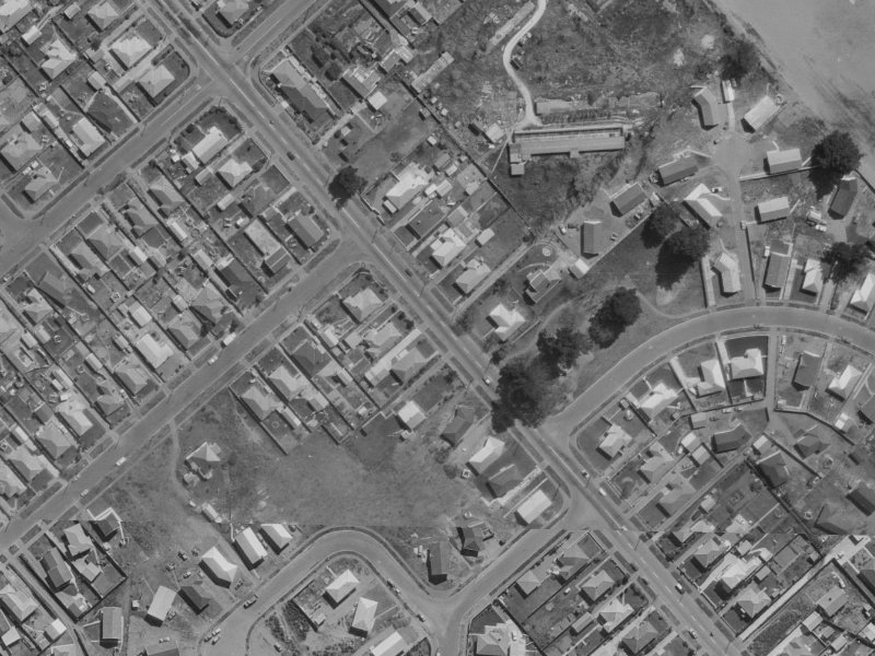 384 Breezes Road from the air, 1970-1974