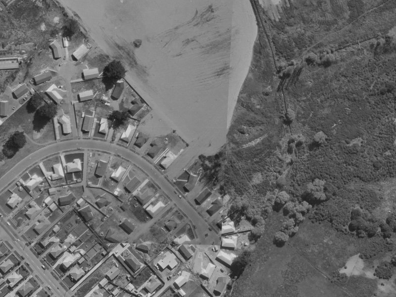 62 Saint Heliers Crescent from the air, 1970-1974