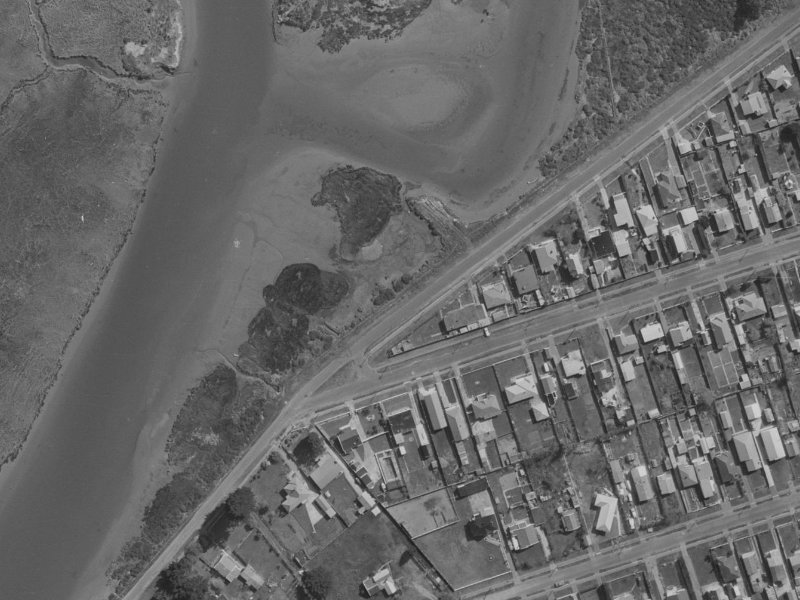 2–4 Kibblewhite Street from the air, 1970-1974