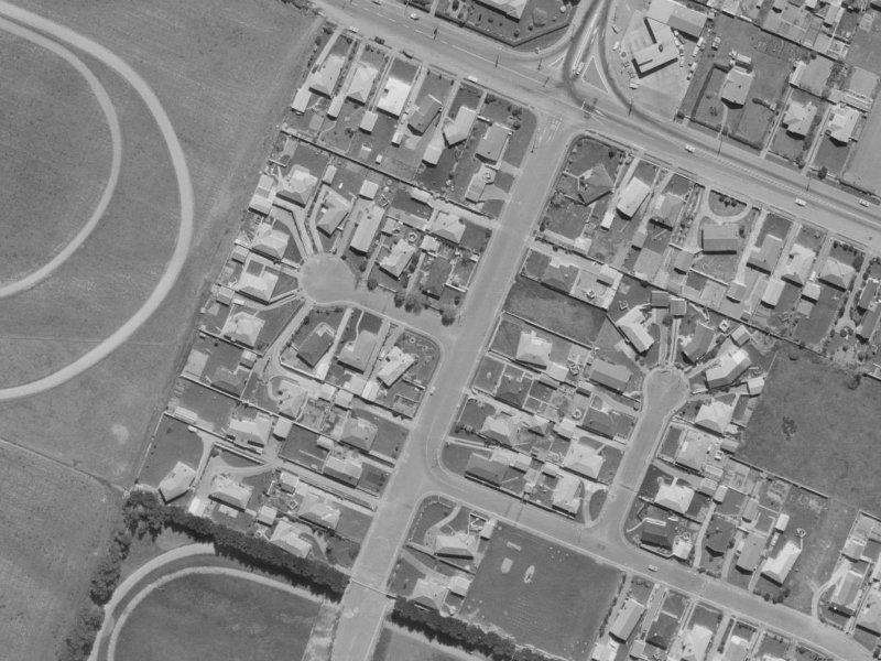 5 Bellina Place from the air, 1970-1974