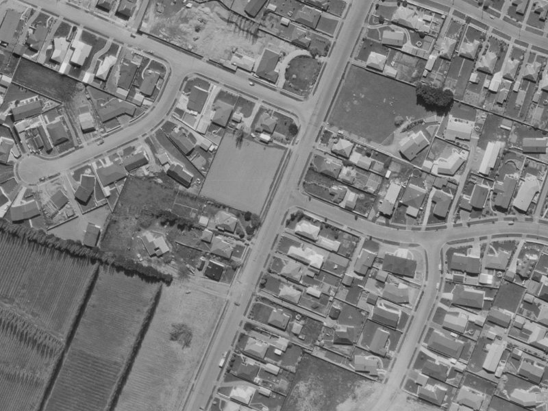 51 Withells Road from the air, 1970-1974