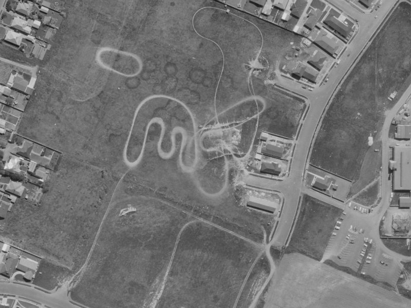 Dalrye Place from the air, 1970-1974