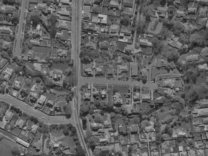5 Royds Street from the air, 1970-1974