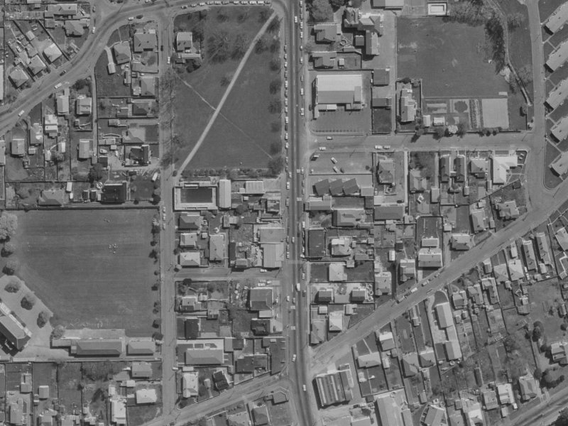 271 Stanmore Road from the air, 1970-1974