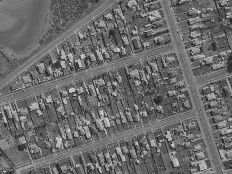 21 Falcon Street from the air, 1970-1974