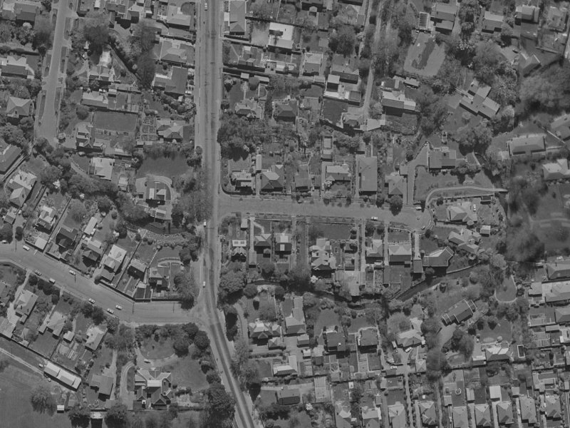 6 Royds Street from the air, 1970-1974