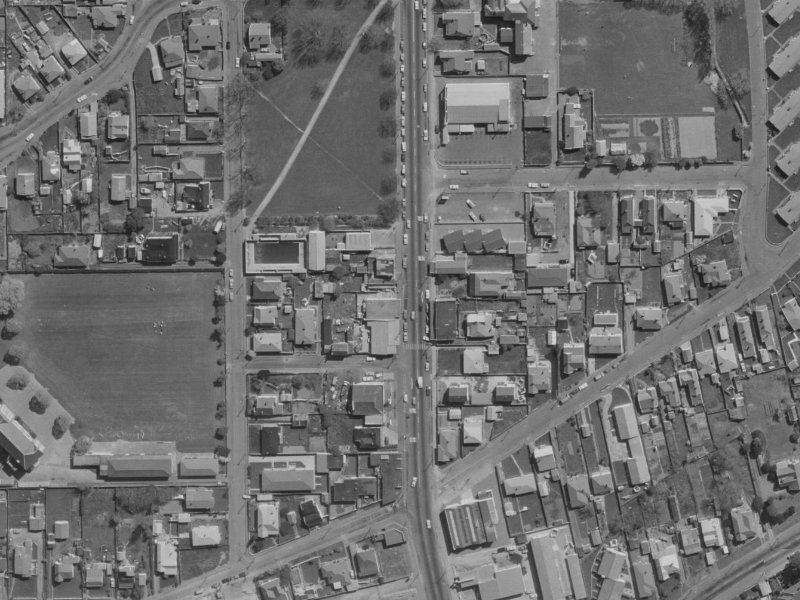 269 Stanmore Road from the air, 1970-1974