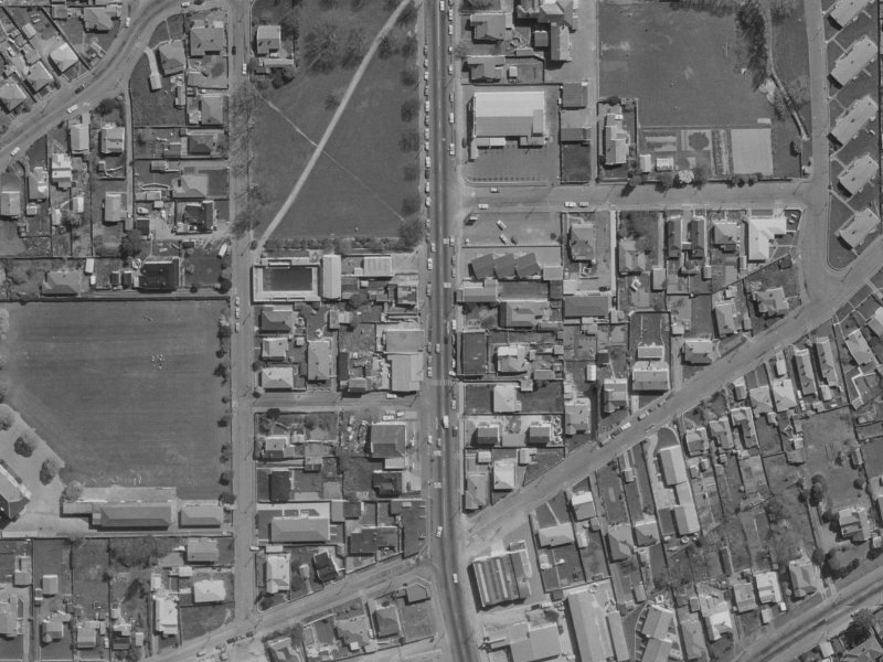 272 Stanmore Road from the air, 1970-1974