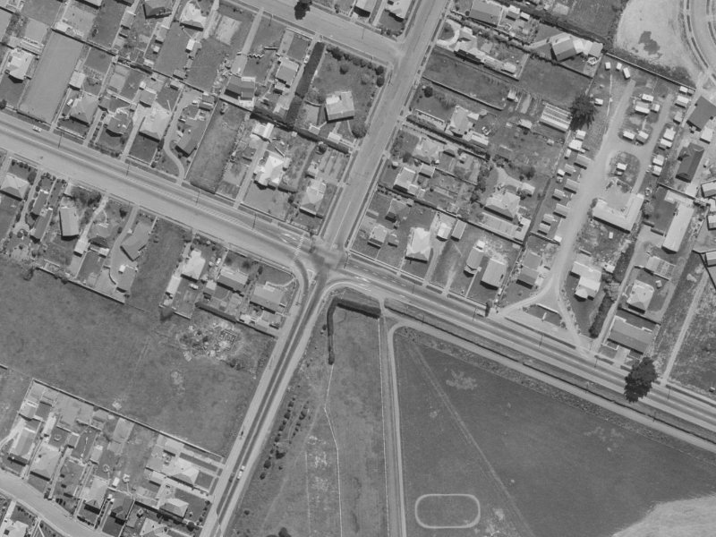 386 Yaldhurst Road from the air, 1970-1974