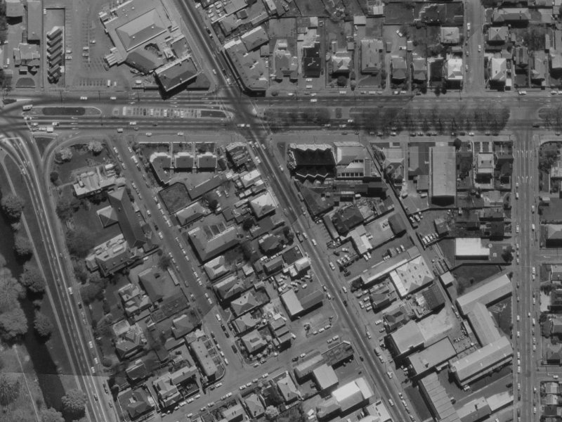 171 Victoria Street from the air, 1970-1974