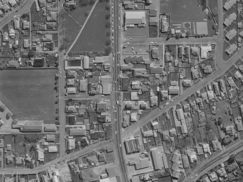 268 Stanmore Road from the air, 1970-1974