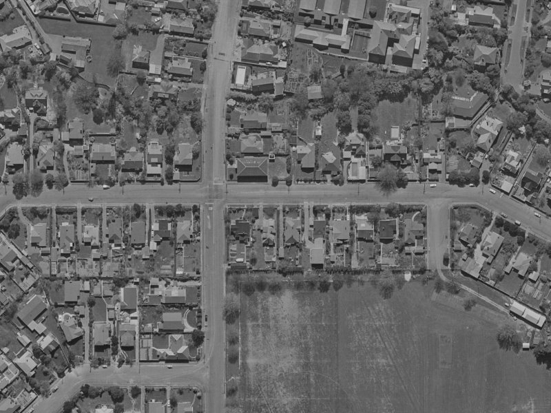 29 Weka Street from the air, 1970-1974