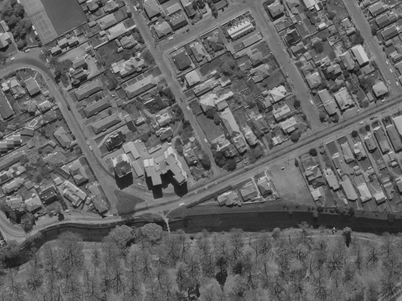 9 Hewitts Road from the air, 1970-1974