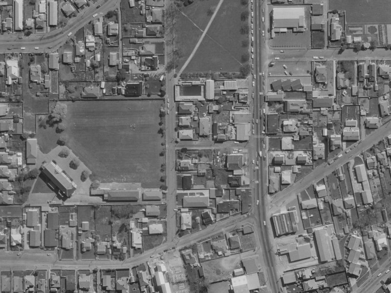 18 Pavitt Street from the air, 1970-1974