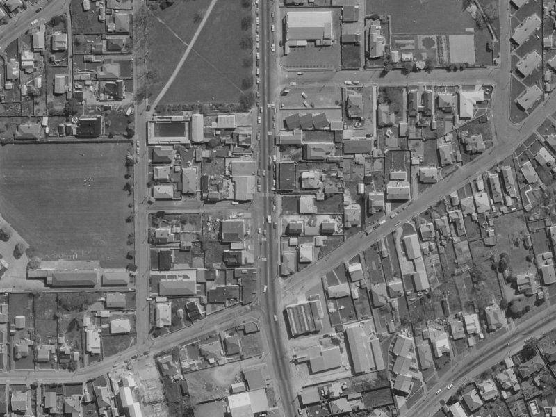 260 Stanmore Road from the air, 1970-1974