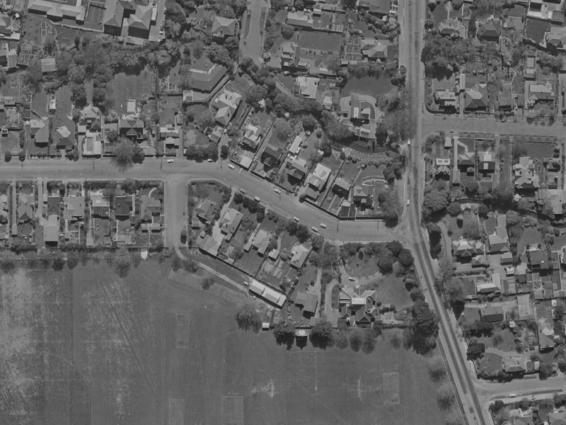 11 Weka Street from the air, 1970-1974
