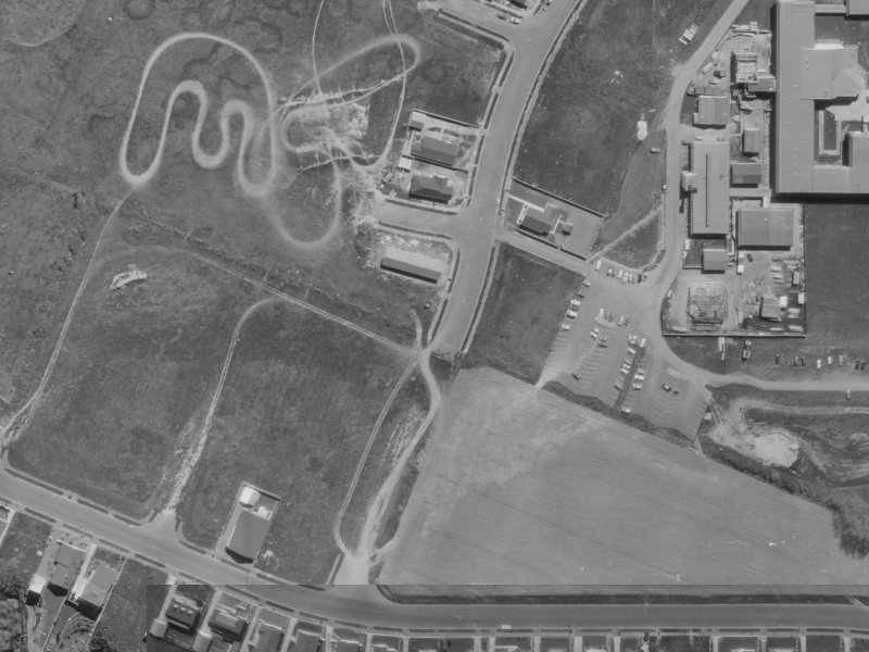 54 Solway Avenue from the air, 1970-1974