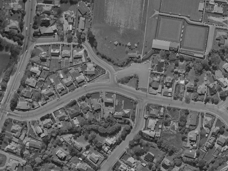 53 Kotare Street from the air, 1970-1974