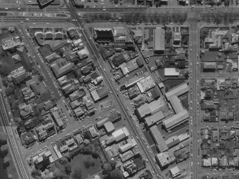 159 Victoria Street from the air, 1970-1974
