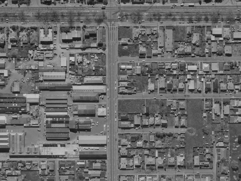 3 Melrose Street from the air, 1970-1974