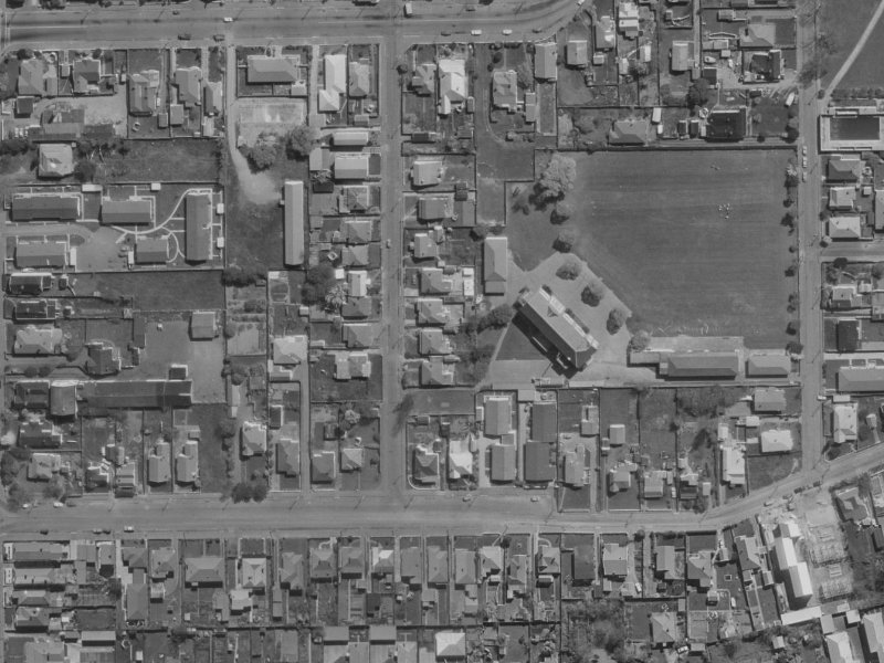 1/284 Fitzgerald Avenue from the air, 1970-1974